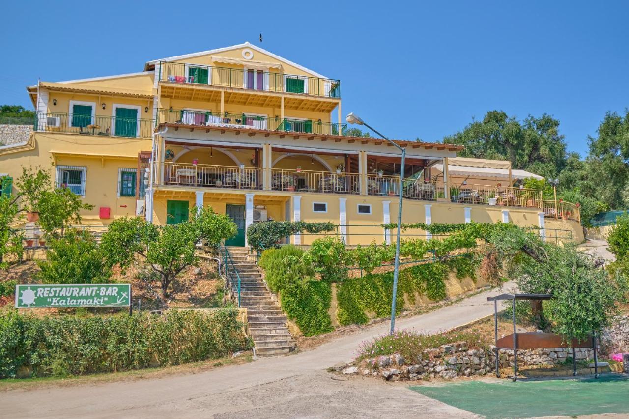 Nikos Kalamaki Corfu Apraos Exterior foto